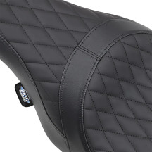 Caballero 2-Up Vinyl Seat — 80 cm (31-1/2"), Black