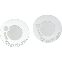 Replacement iOadapt Disc — Silver, polished finish