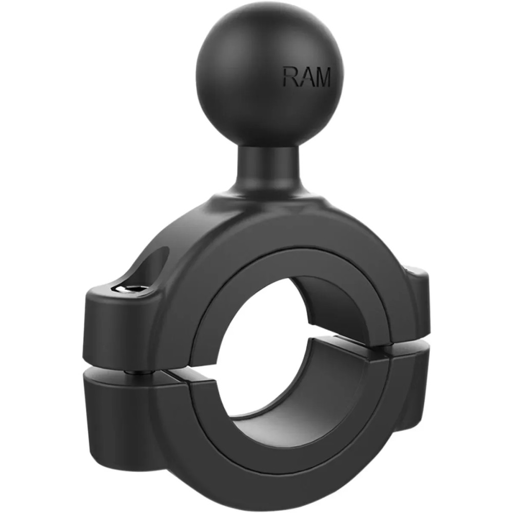 Torque™ Handlebar/Rail Mount Base with 1" Ball — fits 28.6/31.8/39 mm handlebars, Black