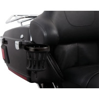 Portavasos — diámetro de manillar 25,4 mm (1"), Negro pulido