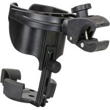 Level Cup™ XL with Small Tough-Claw™ — XL, clamps 5/8"–1-1/2" (rail), 0"–1.14" (flat)