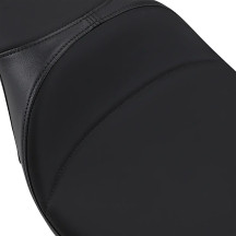 Extended Reach 2-Up Predator Seat — 31" overall length, 19" driver length, Black