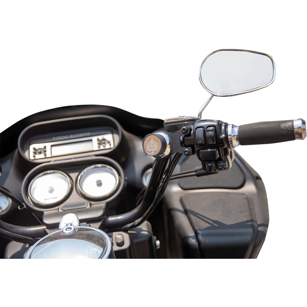 iOmounts™ Device Mount — Handlebar mount, Universal compatibility, Chrome