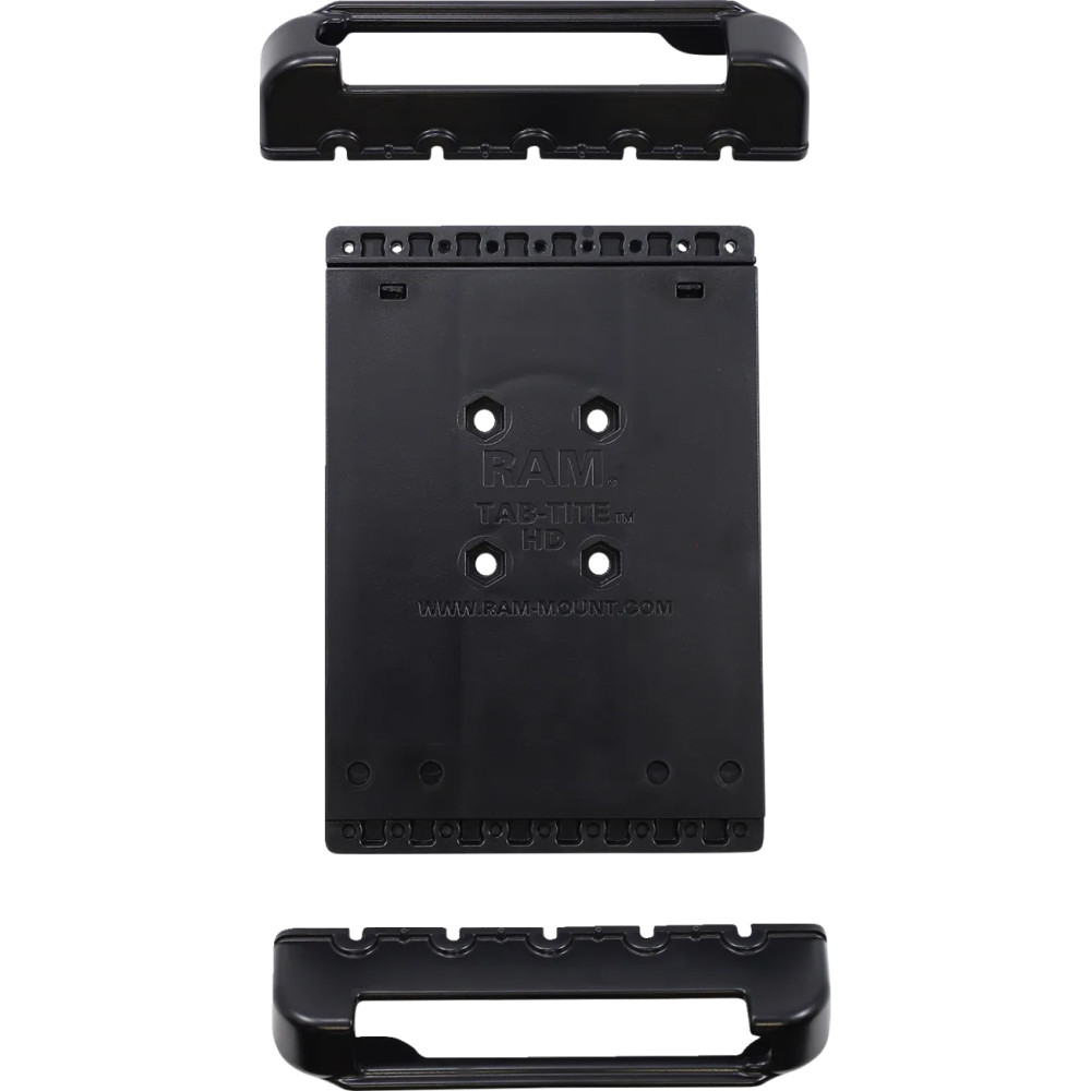 Tab-Tite™ Spring Loaded Holder — fits 7–8 in tablets, Black
