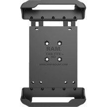 Tab-Tite™ Spring Loaded Holder — fits 7–8 in tablets, Black