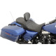 Low Profile Touring Seat — 30.5 in overall length, 13.8 in driver length, Black