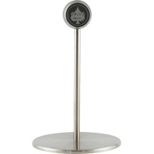 iOstand™ — Magnetic mount, Universal cradle, Polished stainless steel