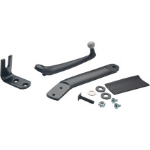 Soporte de teléfono para pasajero — Montaje Tour-Pak para pasajero, negro