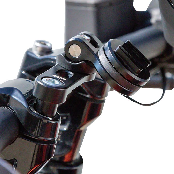 Bar Clamp Mount Pro — Handlebar clamp, Black, Polished
