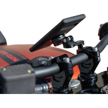 Bar Clamp Mount Pro — Handlebar clamp, Black, Polished