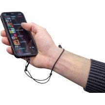 SPC+ Phone Case Lanyard — Black, universal compatibility