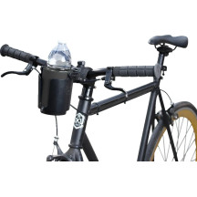 Tough-Claw™ Mount with Level Cup™ Drink Holder — Clamp 5/8"–1-1/2", fits 2-1/2"–3-1/2", Black