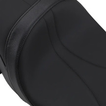 Low Profile Touring Seat — 70 cm overall, fits Paul Yaffee Stretch Tank, Black