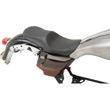 Low Profile Touring Seat — 70 cm overall, 33 cm driver, fits Touring