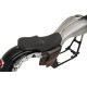 Low Profile Touring Seat — 70 cm overall, fits Paul Yaffee Stretch Tank, Black