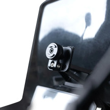 GPS Cradle Mount — AMPS hole, Black Polished