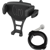 Soporte para teléfono Constrictor — 39 mm (1-1/2") para manillar, Negro