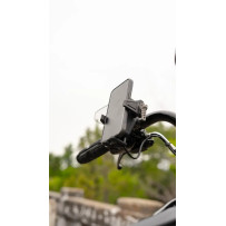 Gen 2 Cybercharger® Soporte para teléfono — Negro, acabado mate, compatibilidad universal