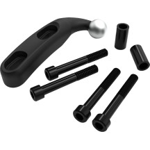 Portavasos Gen 2 — Negro, Cromo, Manillar universal, Montura Perch