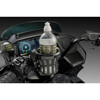 Portavasos Gen 2 — Ajuste universal para manillar, Negro pulido