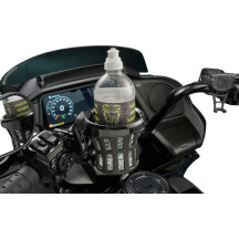 Soporte para bebidas Gen 2 — ajuste universal, negro pulido