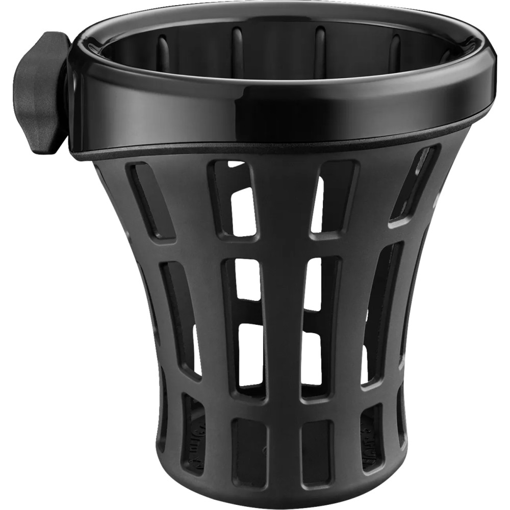 Gen 2 Drink Holder — fits 31.8 mm (1-1/4"), 28.6 mm (1-1/8"), Black, Polished