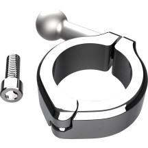 Abrazadera de Aluminio Gen 2 — 31,8 mm (1-1/4"), 28,6 mm (1-1/8"), cromado