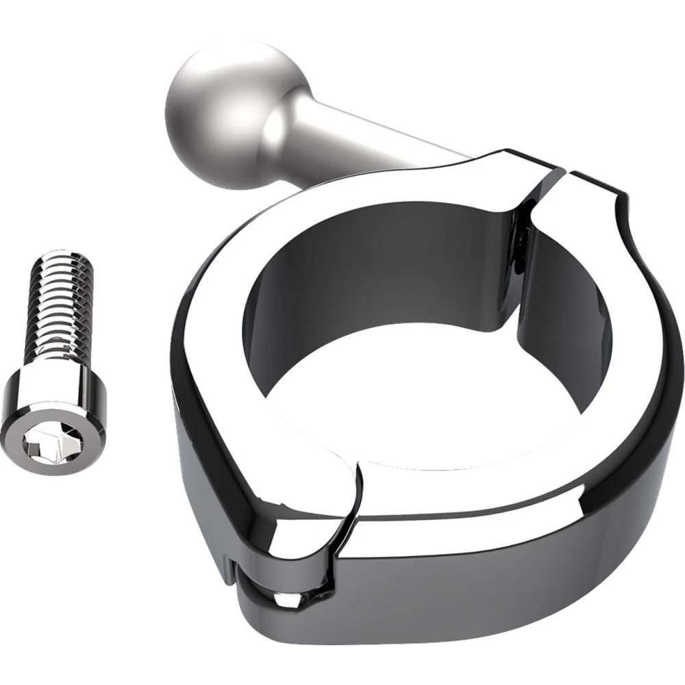 Abrazadera de Aluminio Gen 2 — 31,8 mm (1-1/4"), 28,6 mm (1-1/8"), cromado