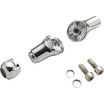 Junta Adjust-A-Ball Post — Compatibilidad universal, cromo