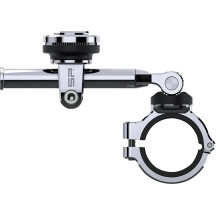 3D Phone Mount — 31.8 mm, 39 mm, Chrome