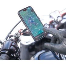 3D Phone Mount — 31.8 mm, 39 mm, Chrome