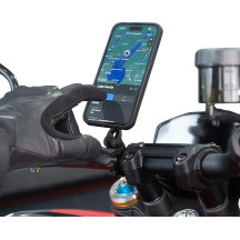 3D Phone Mount — 22 / 25.4 / 27 / 28.6 mm handlebars, Black