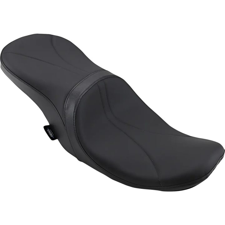 Low Profile Touring Seat — Black, Fits Paul Yaffee Stretch Tank, 69 cm (27-1/4")