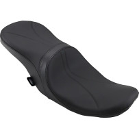 Low Profile Touring Seat — Black, Fits Paul Yaffee Stretch Tank, 69 cm (27-1/4")