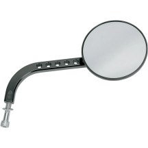 ViewTech 7 Billet Mirror — 83 mm (3-1/4"), Screw-In, Black anodized