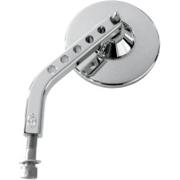 ViewTech 7 Billet Mirror — 83 mm (3-1/4"), Chrome