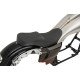 Low Profile Touring Seat — Black, Fits Paul Yaffee Stretch Tank, 69 cm (27-1/4")