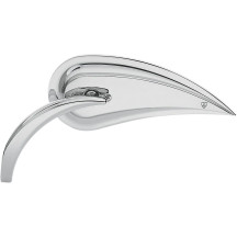 Rad III Mirror — 7" W, 3" H, 5/16"-18, Chrome