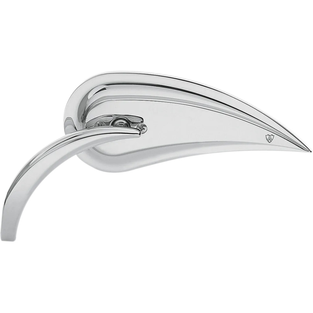 Rad III Mirror — 7" W, 3" H, 5/16"-18, Chrome