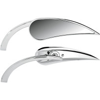 Micro-Mirror — 11.43 cm (4.5") width, screw-in mount, Chrome