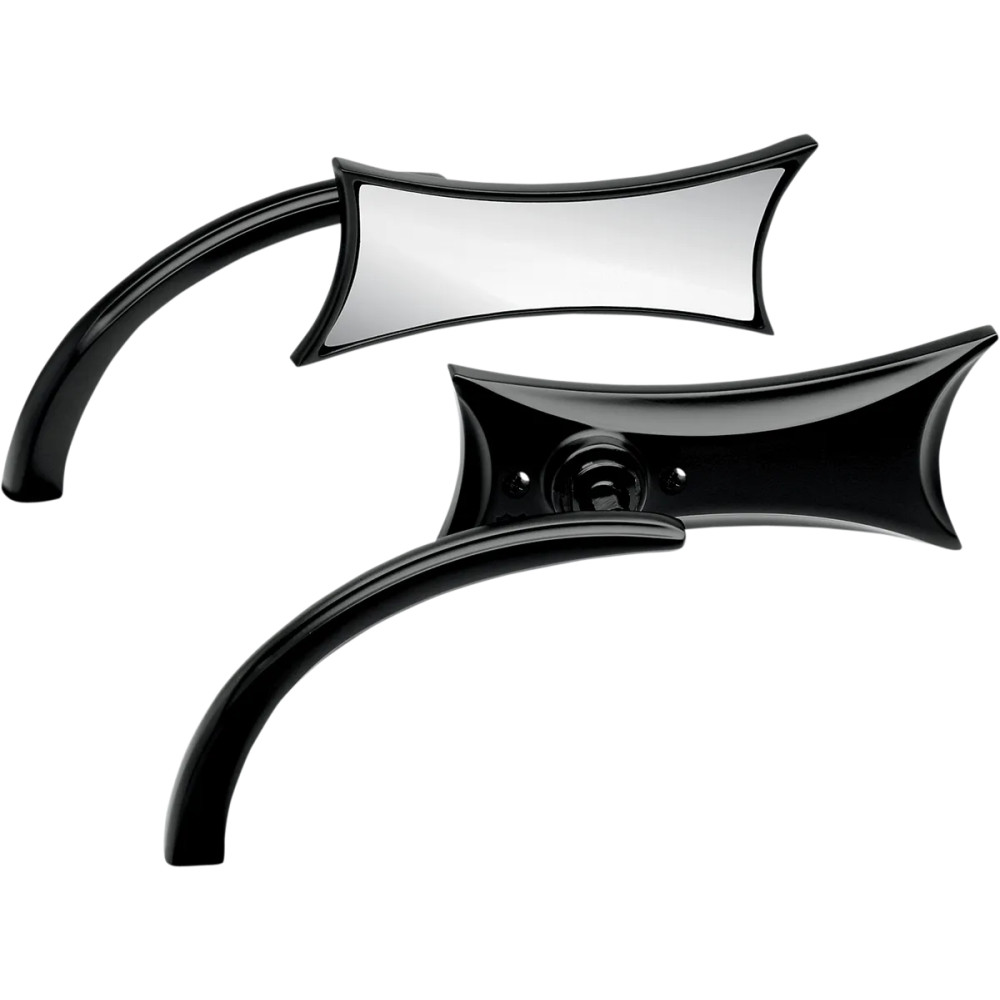 Micro-Mirror — 95.25 mm x 38.1 mm, Black powder-coated