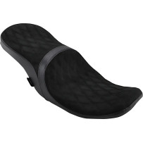 Low Profile Touring Seat — Black, 69 cm (27-1/4"), fits Paul Yaffee Stretch Tank