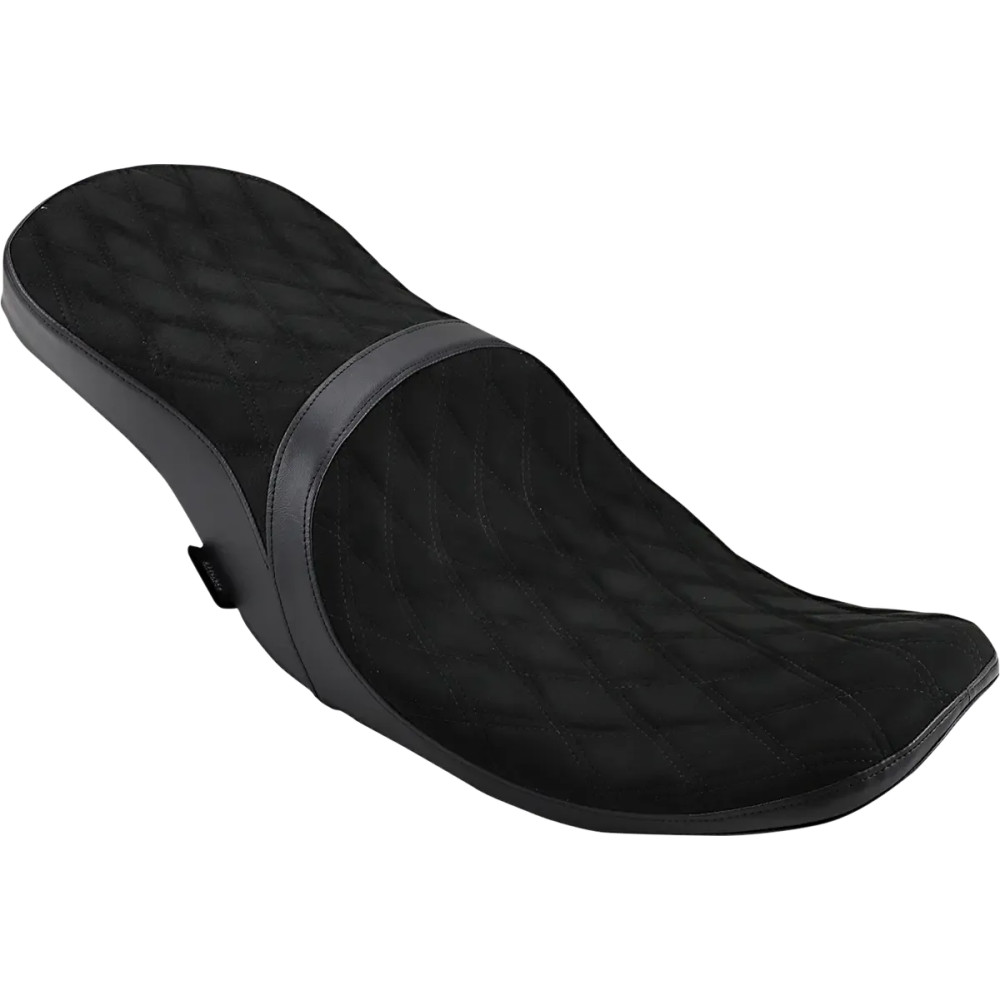 Low Profile Touring Seat — Black, 69 cm (27-1/4"), fits Paul Yaffee Stretch Tank