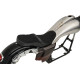Low Profile Touring Seat — Black, 69 cm (27-1/4"), fits Paul Yaffee Stretch Tank