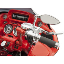 Vision Series Mirror — Chrome, screw-in mount, 1-3/4" head height, 4-1/2" head width