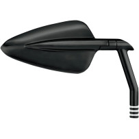 Vision Series Mirror — Black matte, 69.85 mm (2-3/4") head height, 127 mm (5") width