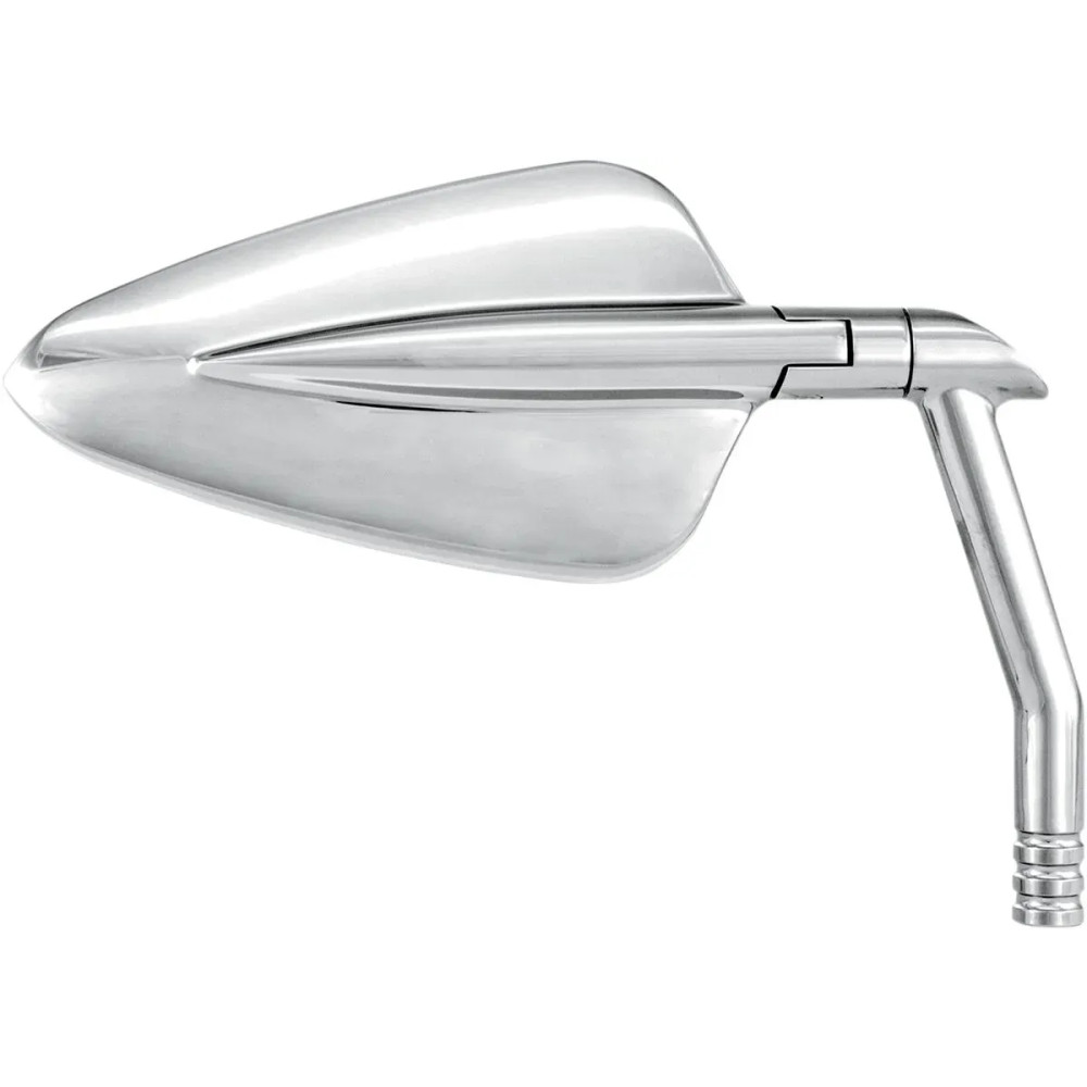 Vision Series Mirror — 69.85 mm height, 127 mm width, Chrome/Silver