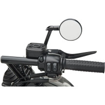 Vision Series Mirror — 69.85 mm (2-3/4") head, Black, screw-in mount