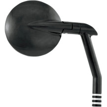 Vision Series Mirror — 69.85 mm (2-3/4") head, Black, screw-in mount