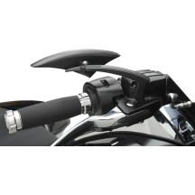 Power Mirrors — Black anodized, screw-in mount, pair